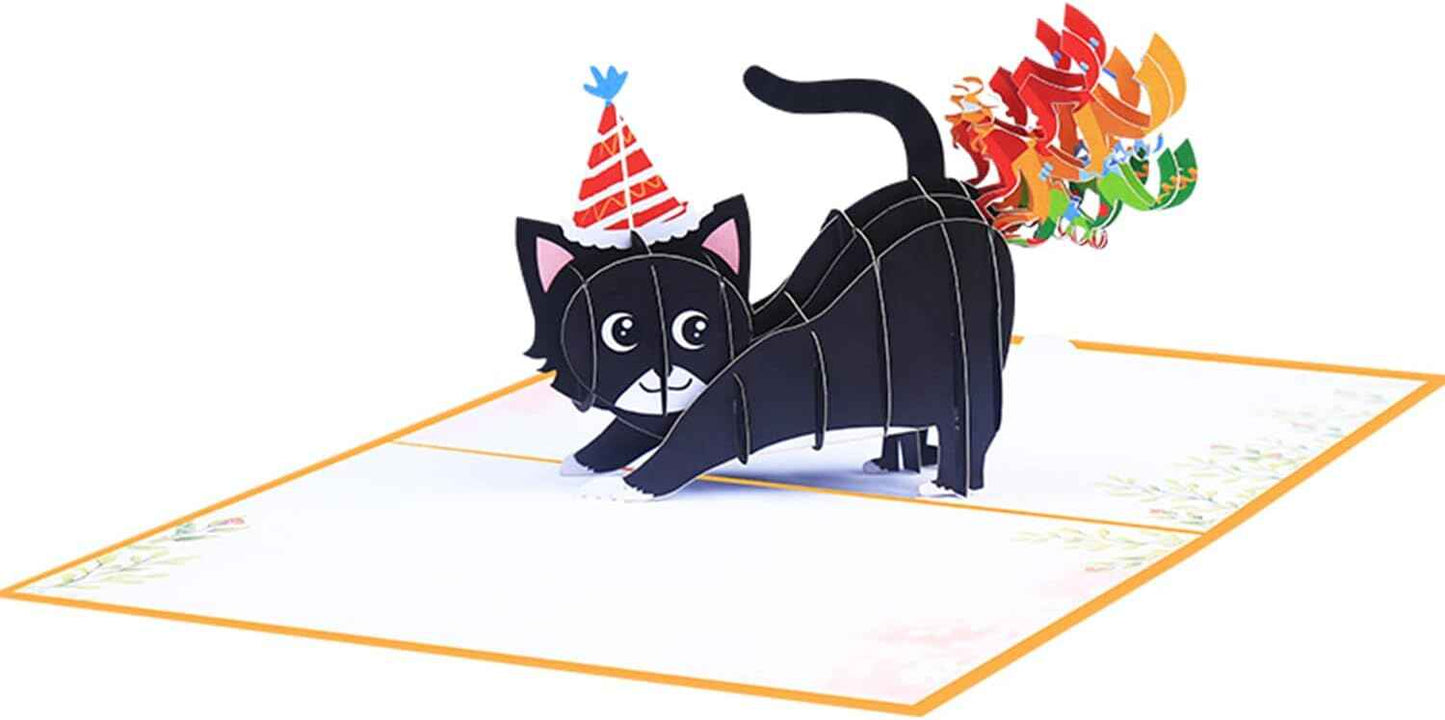 Cat Pop-Up Card
