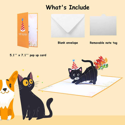 Cat Pop-Up Card