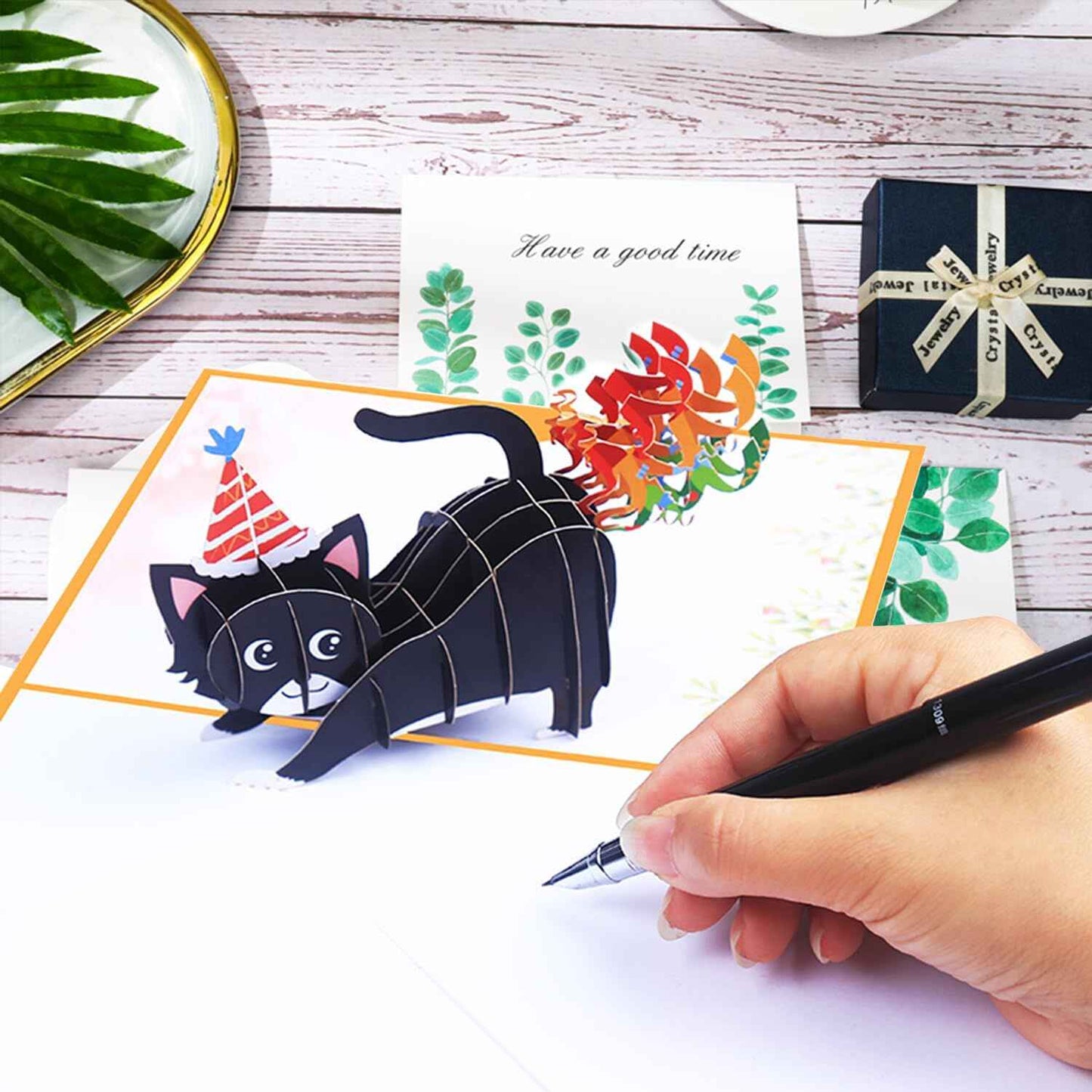 Cat Pop-Up Card